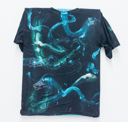 Dead fashion, kombinovaná technika, 70 x50 cm, 2017 – 25 000 Kč